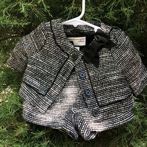 Janie & Jack Baby tweed suit